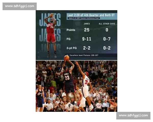 2007年NBA东决骑士大战活塞：詹姆斯封神绝杀点燃克利夫兰传奇之夜